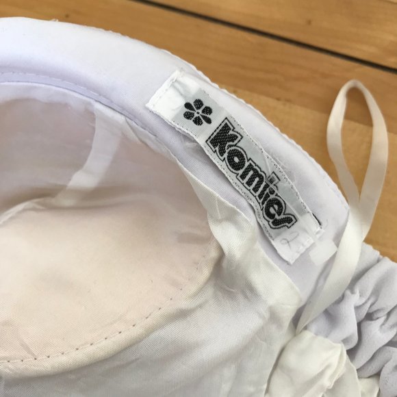 White Ruched Chiffon Strapless Maxi Dress Draped Skirt Elastic Smocked Waist - Picture 5 of 5